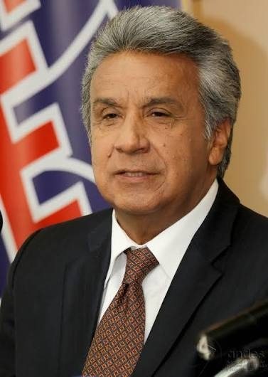 Lenín Moreno, presidente cuando se destapó la compra de arroz