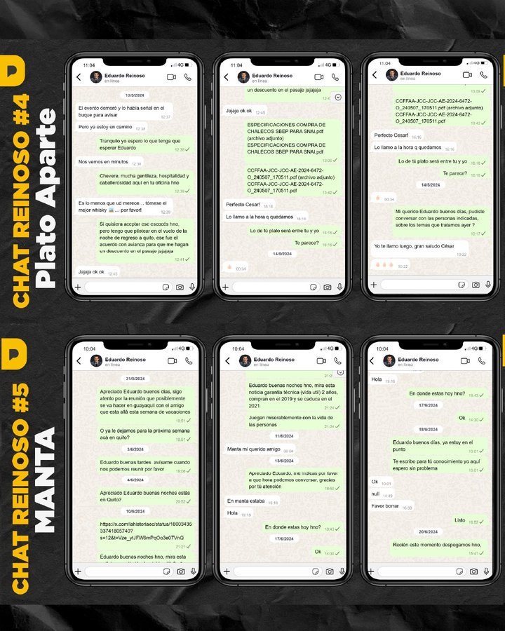 Chats #4 y #5: Plato Aparte y Manta