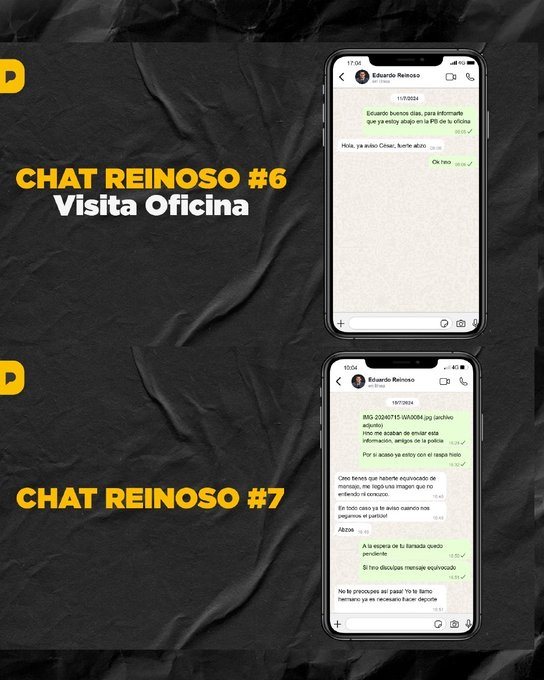 Chats #6 y #7: Visita Oficina
