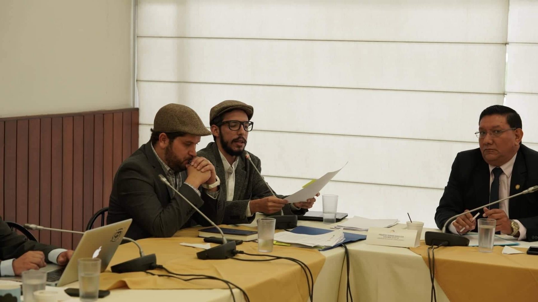 En la comisión parlamentaria que investigó el caso