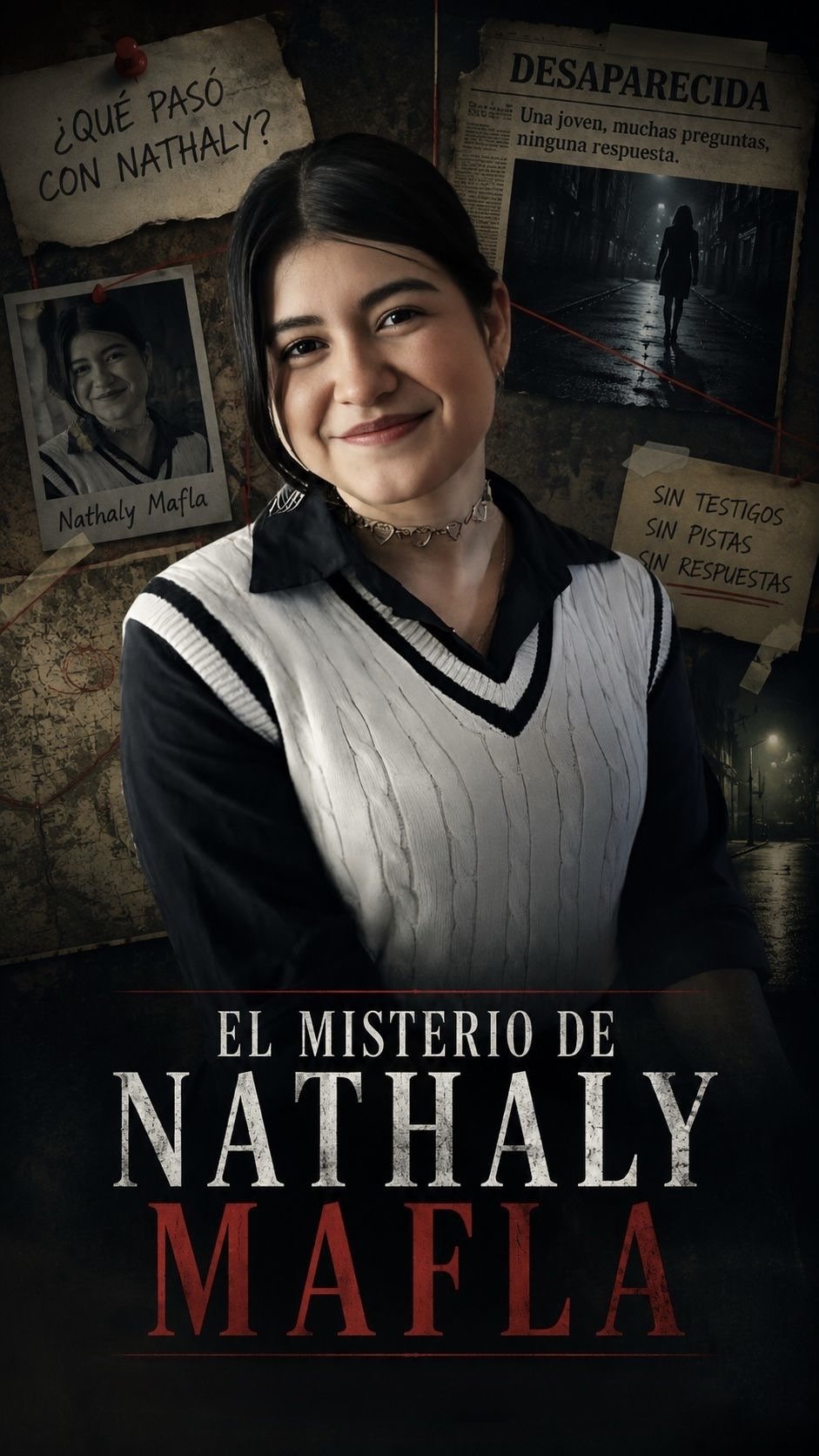 La portada de El misterio de Nathaly Mafla